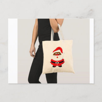 Cartão Postal Saco/ Compro de Tota de Canvas de Algodão Ecológic