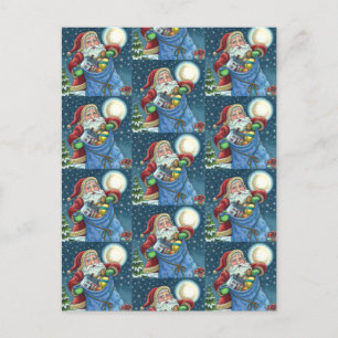 CARTÃO POSTAL SACO DE BRINQUEDOS DE PAPAIS NOEIS DE ROTULAGEM, C