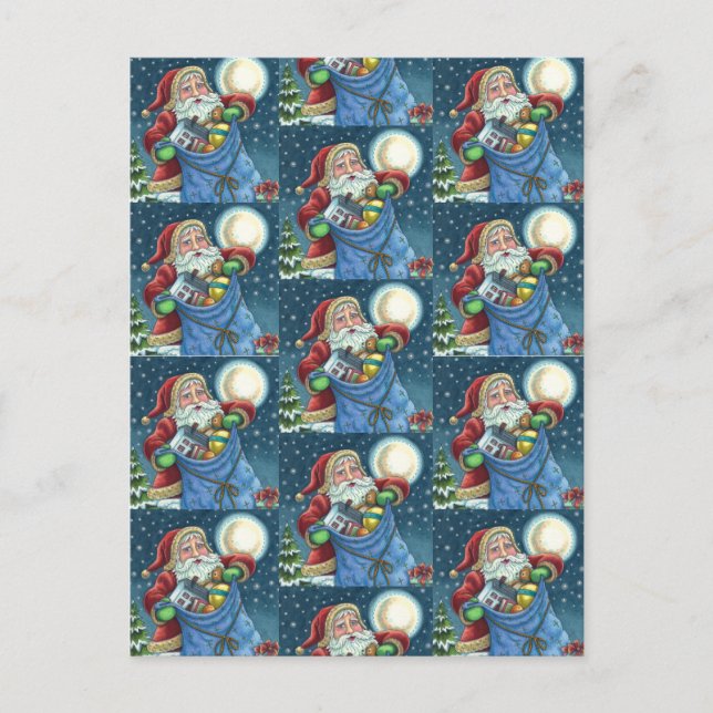 CARTÃO POSTAL SACO DE BRINQUEDOS DE PAPAIS NOEIS DE ROTULAGEM, C (Frente)