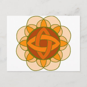 Cartão postal "Sacral Chakra"