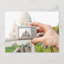 Cartão Postal Sacre-Coeur em Paris