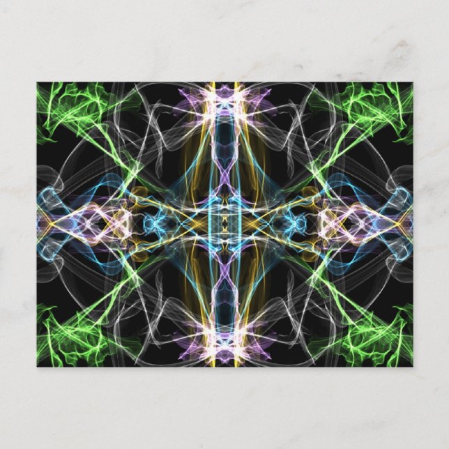 Cartão Postal Sacred_Geo_Fractal_2 (Frente)