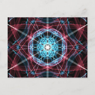Cartão Postal Sacred_Geo_Fractal_3