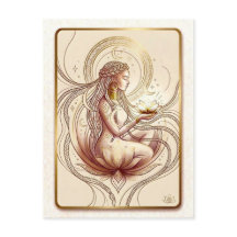 Sacred Lotus Goddess Spiritual 