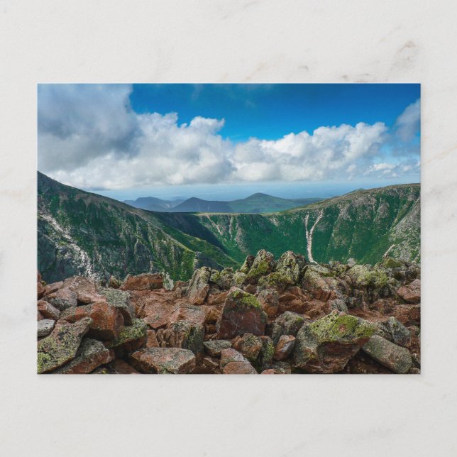 Cartão Postal Saddle, Baxter State Park, Maine (Frente)