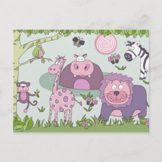 Cartão Postal safári