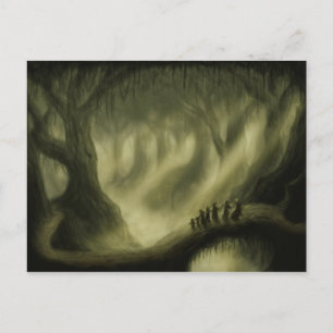 Cartão Postal safe passage fantasy landscape postcard