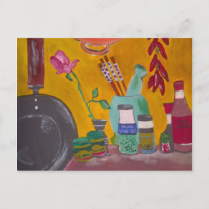 Cartão Postal Saffron And Chillies