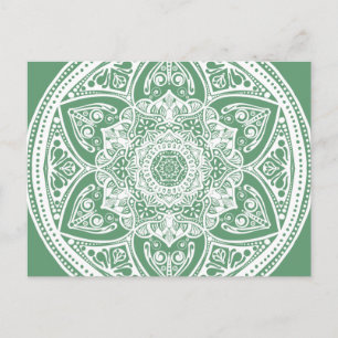 Cartão Postal Sage Mandala