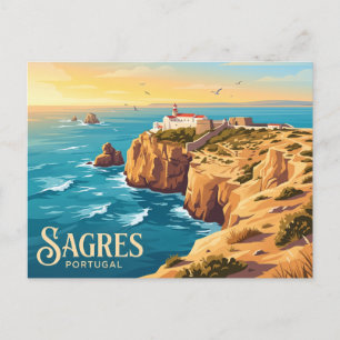 Cartão Postal Sagres Portugal
