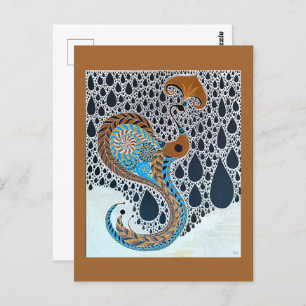 Cartão Postal Sahara Pérolas Tribais