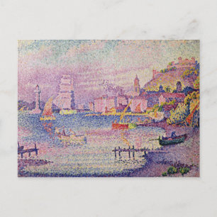 Cartão Postal Saída do Porto de Santo-Tropez, 1902