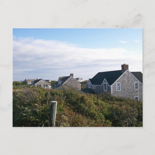 Cartão Postal Saída em Sconset (Frente)