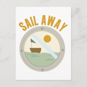 Cartão Postal Sail Away