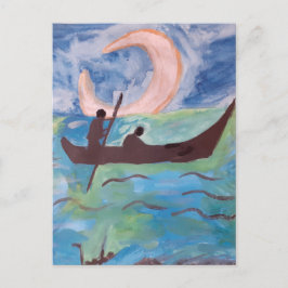 Cartão Postal Sail By Moonlight