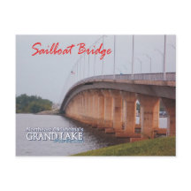 Sailboat Bridge Grove Oklahoma - Placa de posto 2