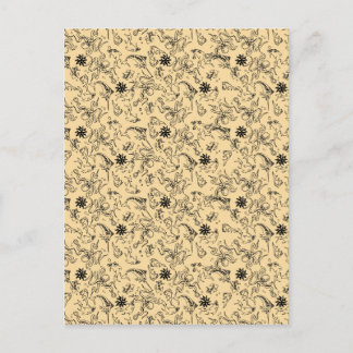 Cartão Postal Sailor Jerry Pattern