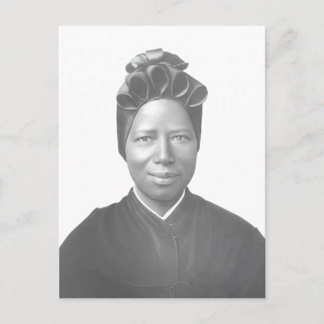 Cartão Postal Saint Josephine Bakhita (Frente)
