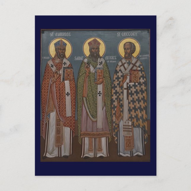 Cartão Postal Saint Patrick (Frente)