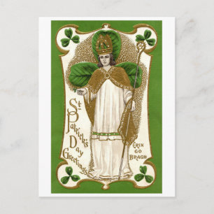 Cartão Postal Saint Patrick, Shamrock