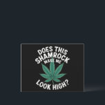 Cartão Postal Saint Patricks Funny Party for Cara Excelente Para<br><div class="desc">Saint Patricks Funny Party for Cara Excelente Parade</div>