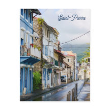 Saint-Pierre Martinique Historic Colorful Town