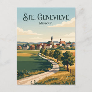 Cartão Postal Sainte Genevieve Missouri