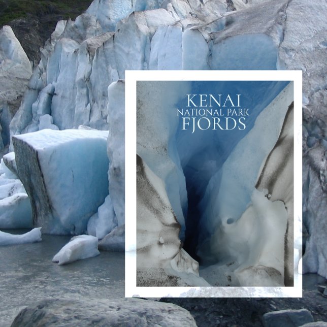 Cartão Postal Sair do Glacier Moulin, Parque Nacional dos Jornai (Criador carregado)