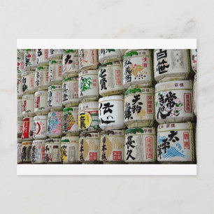 Cartão Postal Sake