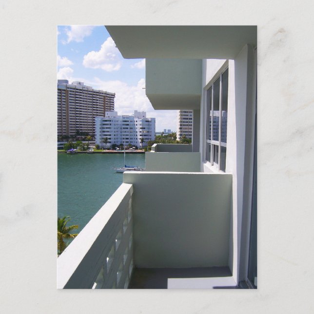 Cartão Postal Sala Com Vista (Frente)