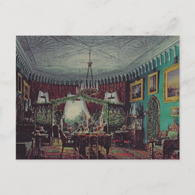 Cartão Postal Sala de Desenho da Imperatriz Alexandra (Frente)