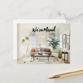 Cartão Postal Sala de Estar que Movemos Cartão-Postal