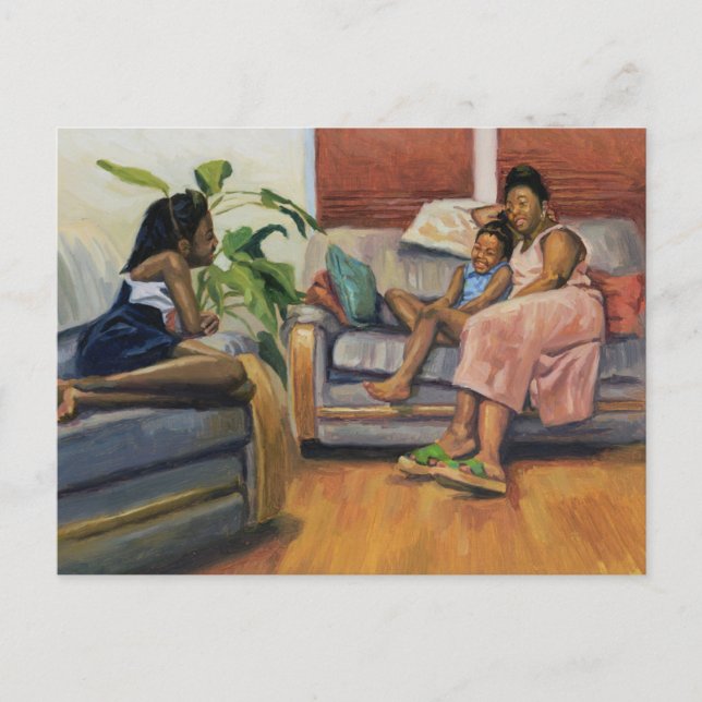 Cartão Postal Sala de Sala de Vida 2000 (Frente)