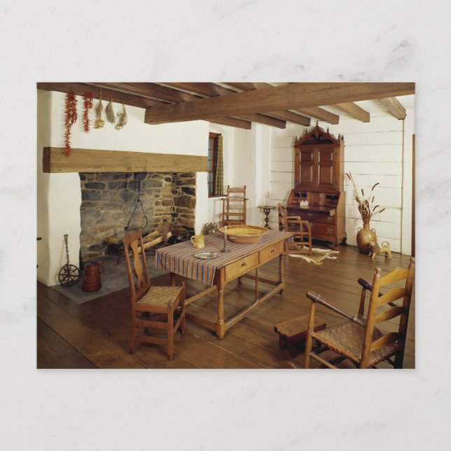 Cartão Postal Sala do Piemonte, Guildford (Carolina do Norte) (Frente)