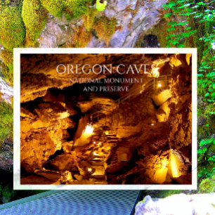 Cartão Postal Sala Fantasma, Formações Cavernas, Cavernas do Ore