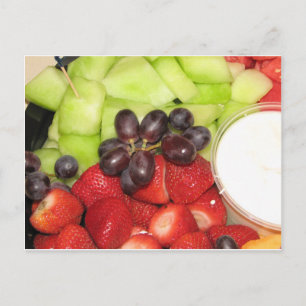Cartão Postal Salada de fruta