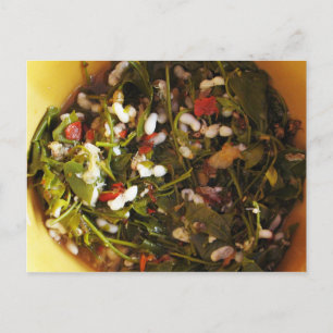 Cartão Postal Salada de Ovos de Formiga Vermelha ... Comida de R