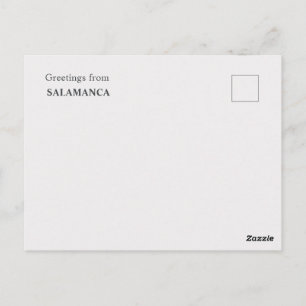 Cartão Postal Salamanca - Coleção de Postais Portas do Mundo