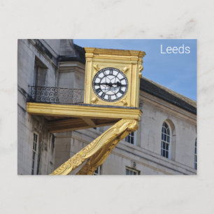 Cartão Postal Salão Cívico de Leeds