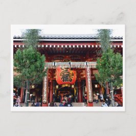 Cartão Postal Salão Principal, templo Senso-ji, Asakusa: Tóquio