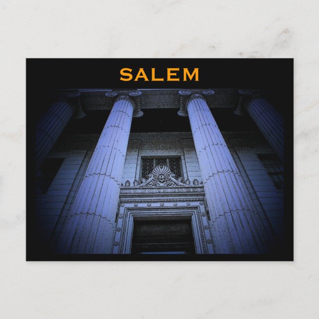Cartão postal Salem (Frente)