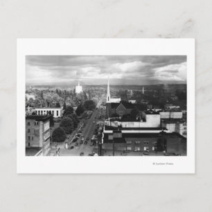Cartão Postal Salem, OU Vista de Cidade a Partir de Fotografia A