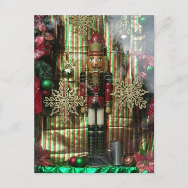 Cartão Postal Salem Window Nutcracker (Frente)
