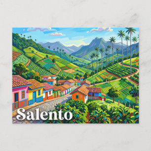 Cartão Postal Salento Colômbia