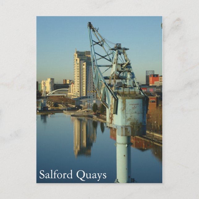 Cartão Postal Salford Quays (Frente)