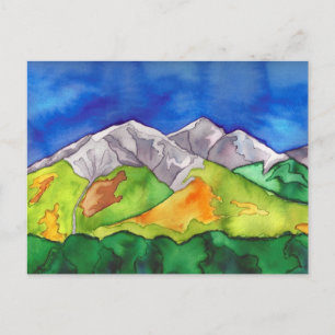 Cartão postal "Salida, CO Montanhas"
