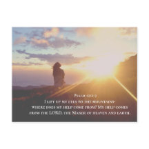 Salm 121:1-2 Minha ajuda vem do LORD