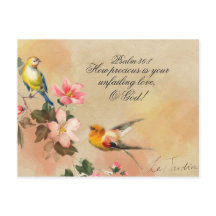 Salm 36:7 Como o precioso é o seu amor inabalável