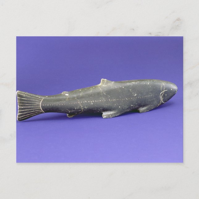 Cartão Postal Salmão de Cape Dorset (Frente)