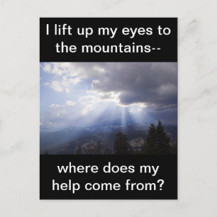 Cartão Postal Salmo 121